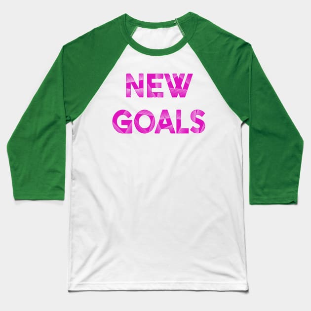 New Goals Baseball T-Shirt by yayor